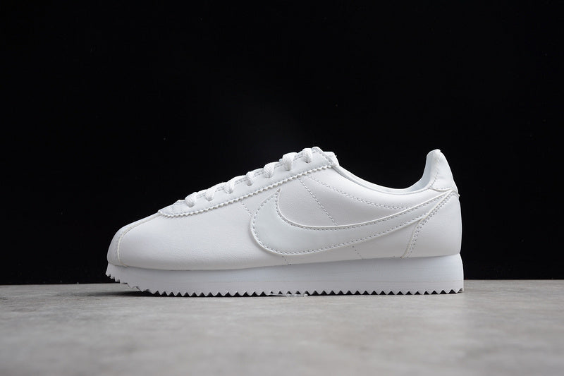 NikeMens Cortez Classic Leather - All white