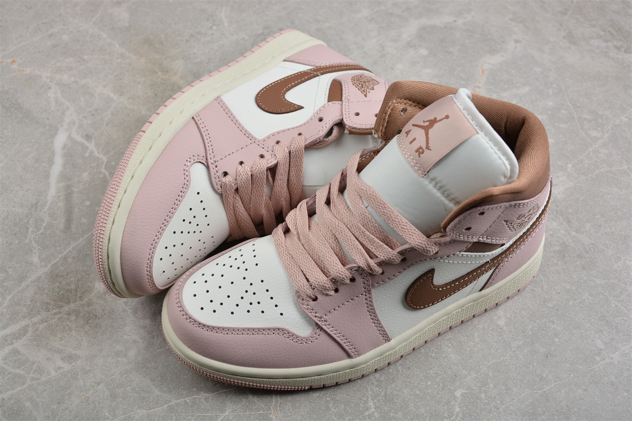 Unisex Air Jordan 1 AJ1 Mid - Neapolitan