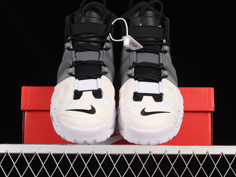 NikeUnisex Air UpTempo Low - Black Grey White