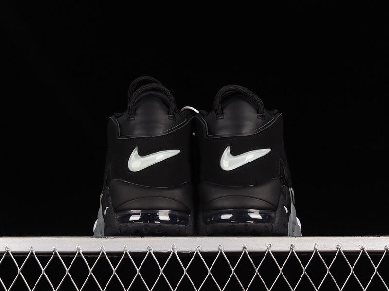 NikeUnisex Air UpTempo Low - Black Grey White