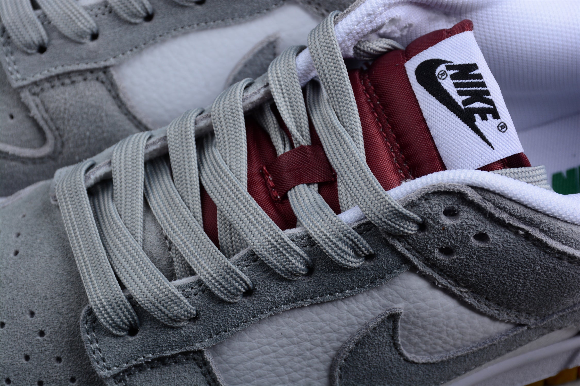 NikeMens Dunk Low - Smoke Grey Gum