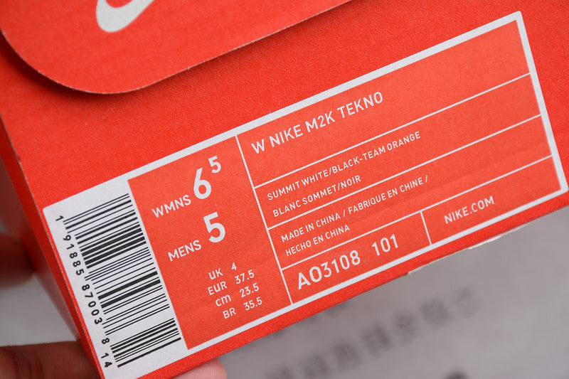 NikeWMNS M2k Tekno - White/Red