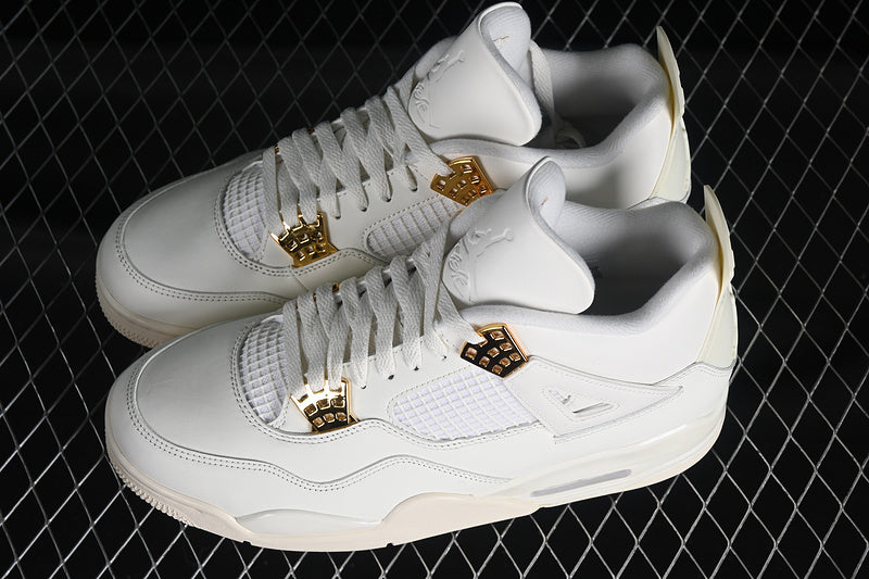 Air Jordan 4 AJ4 Retro - Metallic Gold