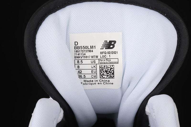 New Balance 550 - Sea Salt Black