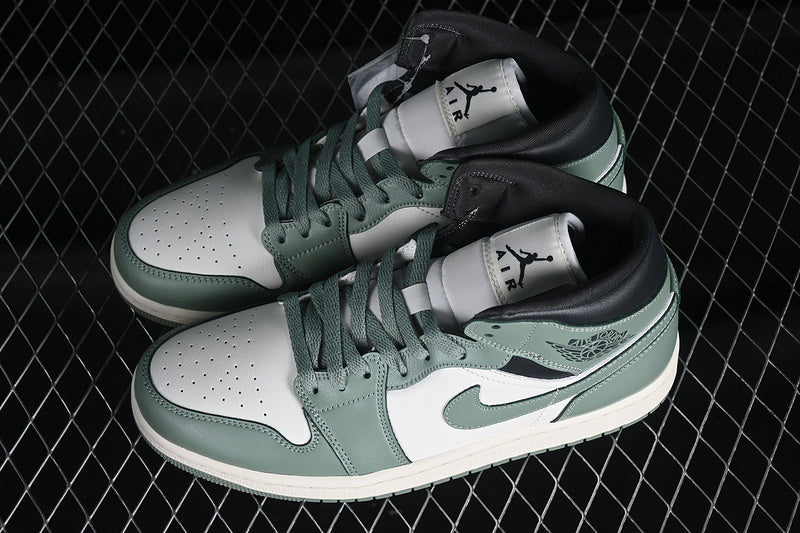 Air Jordan 1 AJ1 Mid - Jade Smoke