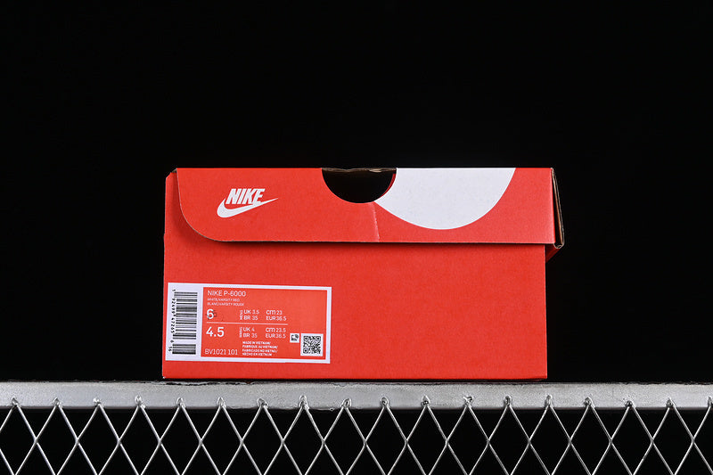 NikeUnisex P-6000 - White Gold Red