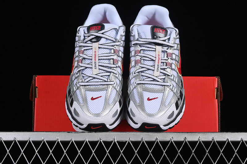 NikeUnisex P-6000 - White Gold Red