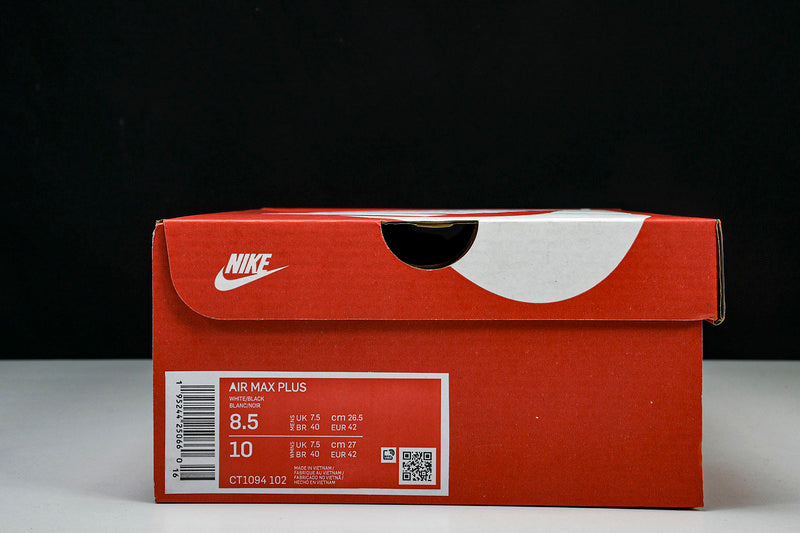 NikeUnisex Air Max Plus - Black/White