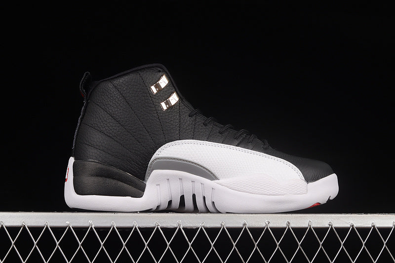 Air Jordan 12 AJ12 Retro - Black White