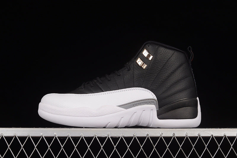 Air Jordan 12 AJ12 Retro - Black White