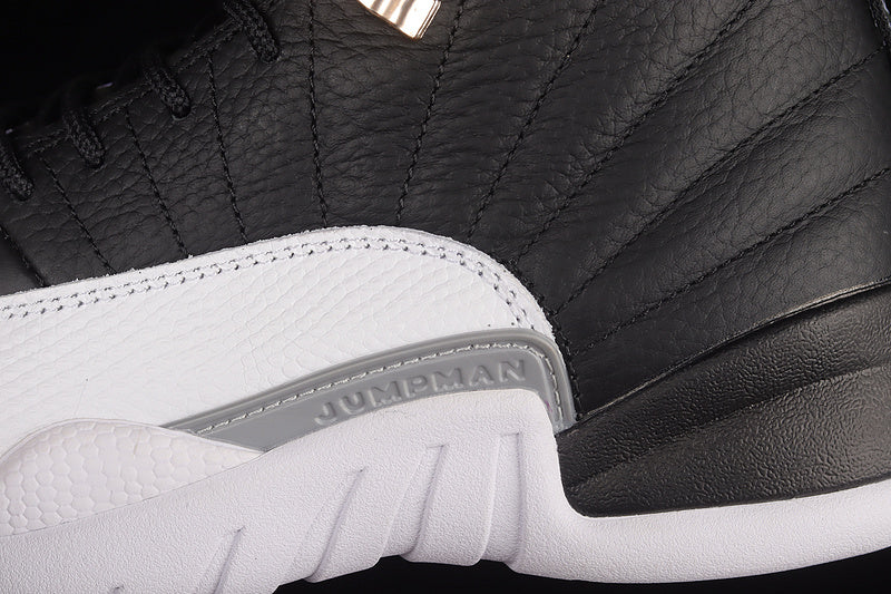 Air Jordan 12 AJ12 Retro - Black White