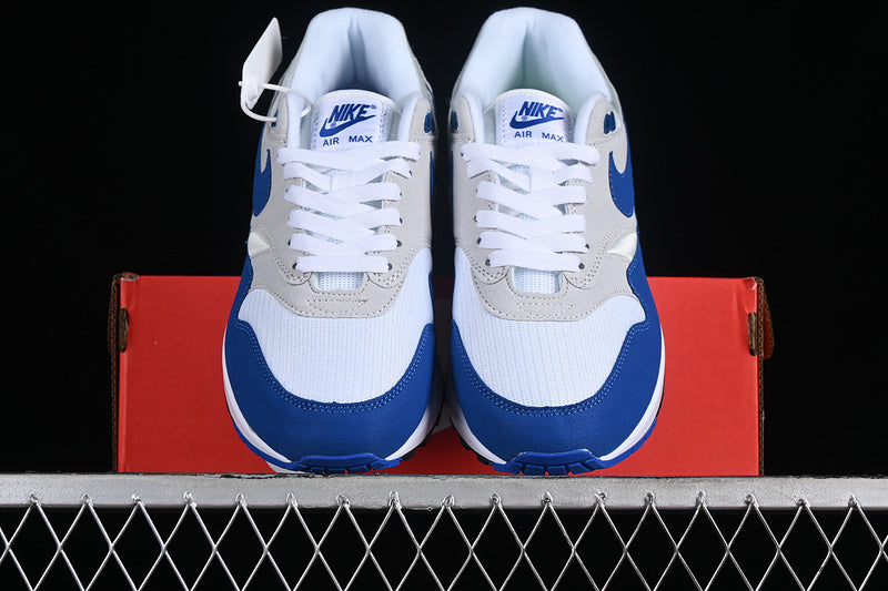 NikeUnisex Air Max 1 AM1 - White Blue