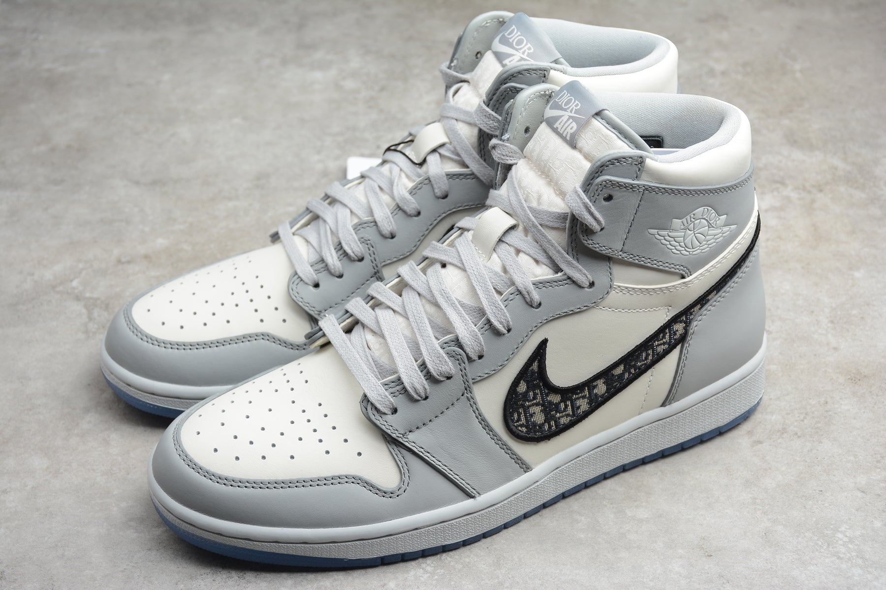 DiorMens x Air Jordan 1 AJ1 High - White