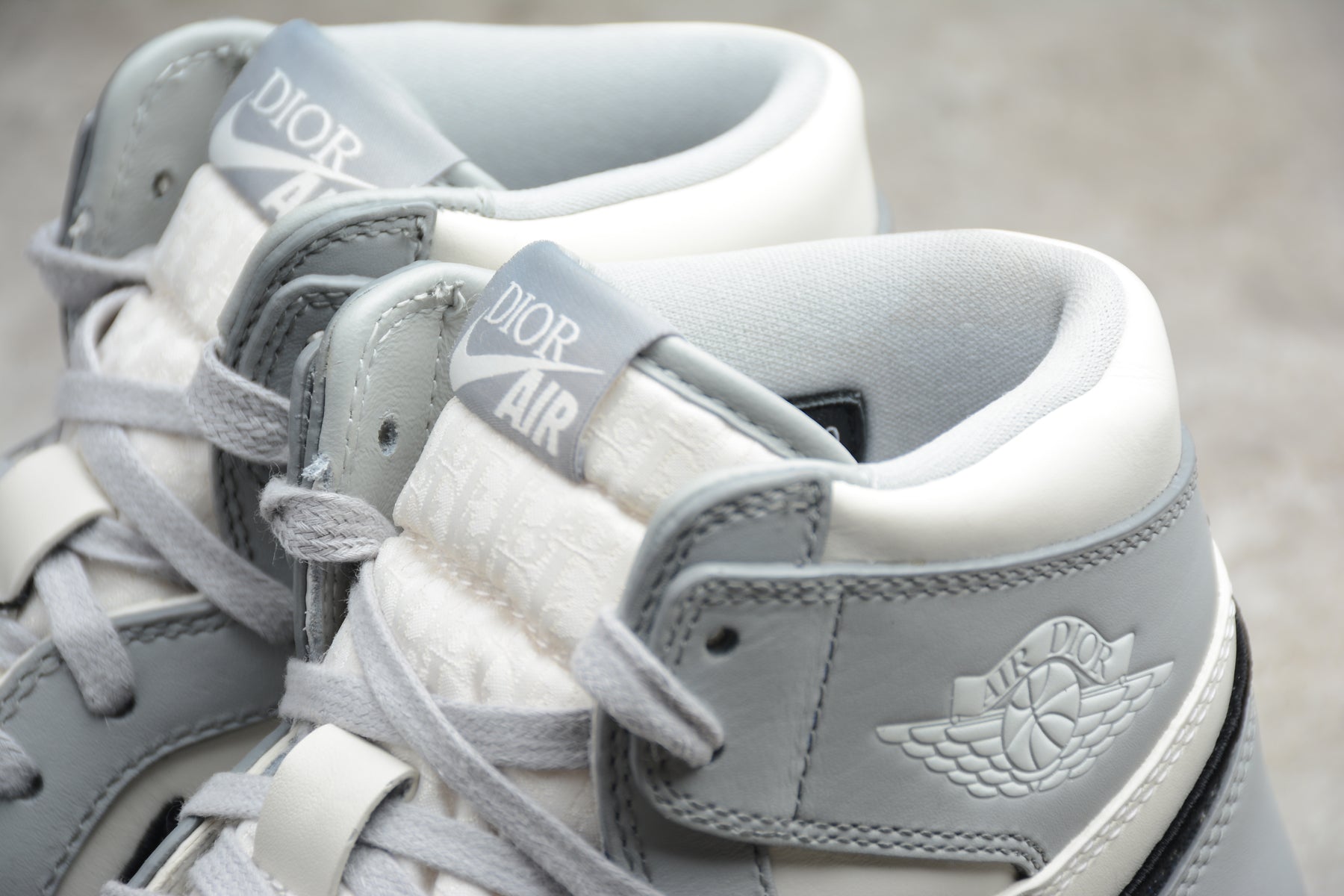DiorMens x Air Jordan 1 AJ1 High - White