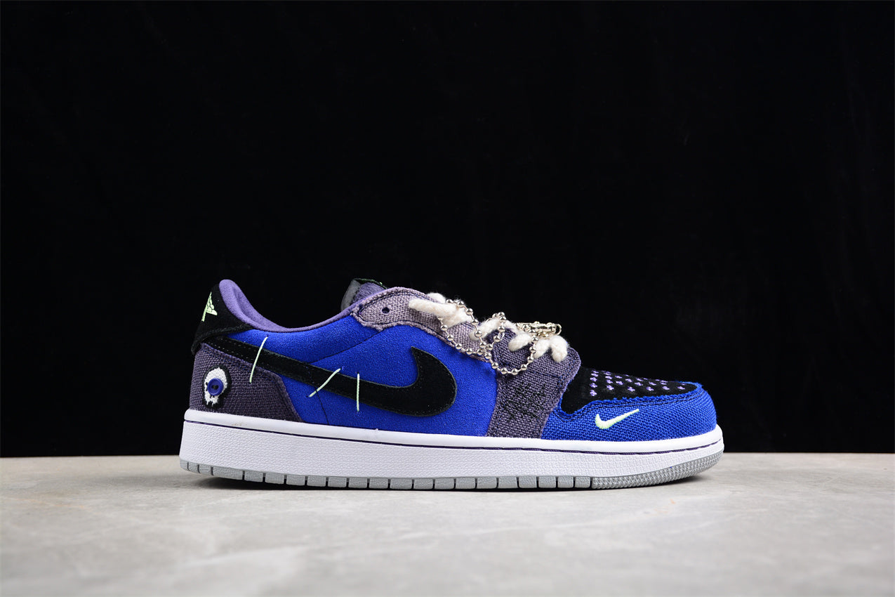 Air Jordan 1 AJ1 Low Zion Williamson - Voodoo Blue