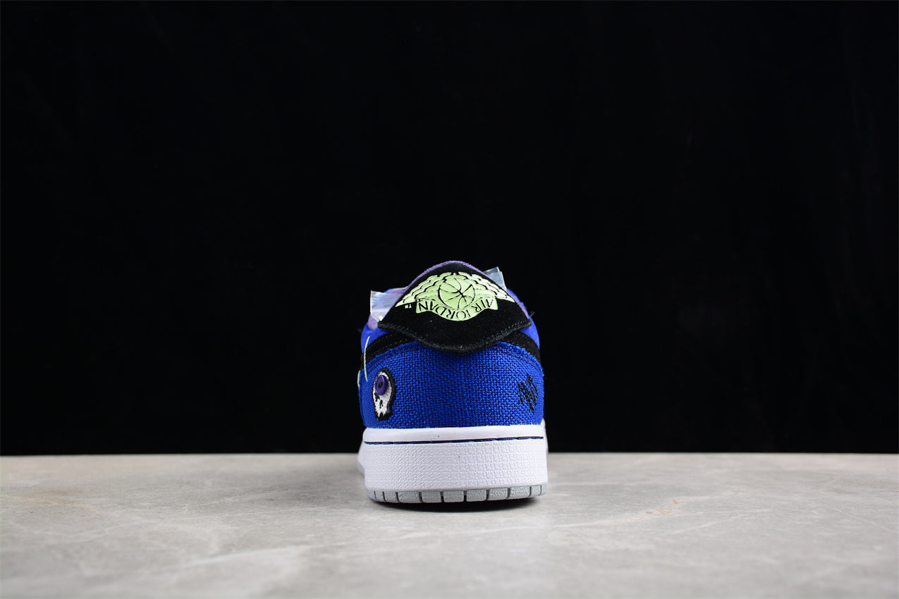 Air Jordan 1 AJ1 Low Zion Williamson - Voodoo Blue