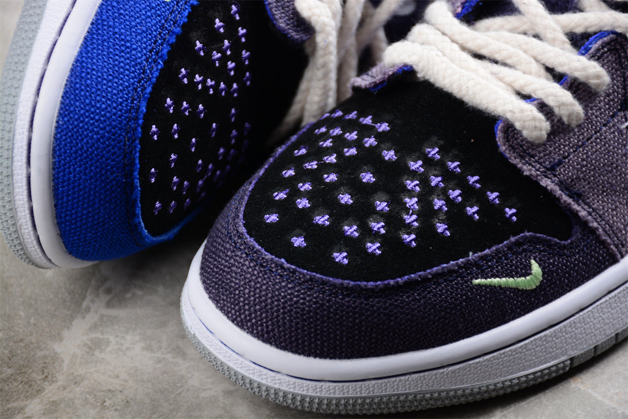 Air Jordan 1 AJ1 Low Zion Williamson - Voodoo Blue