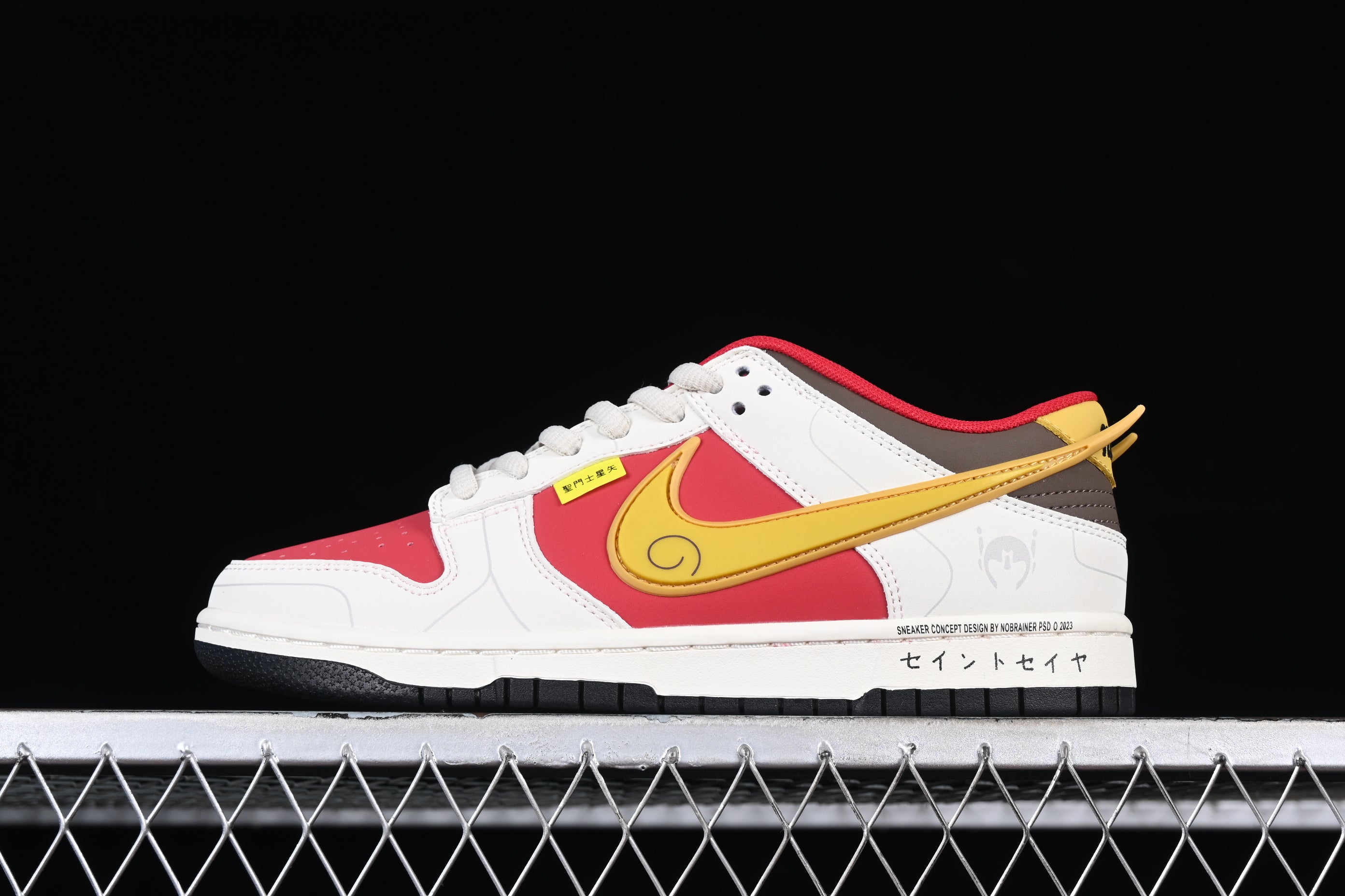 NikeSB Dunk Low X Saint Seiya - Red Gold