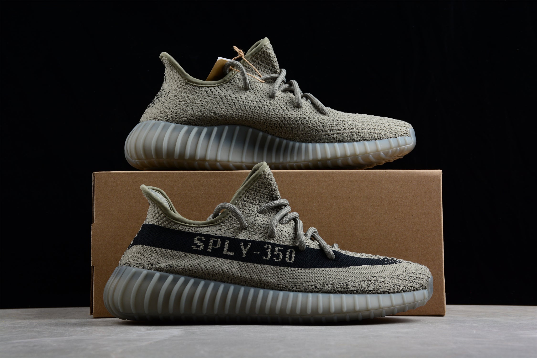 adidasMens yeezy 350 - Granite