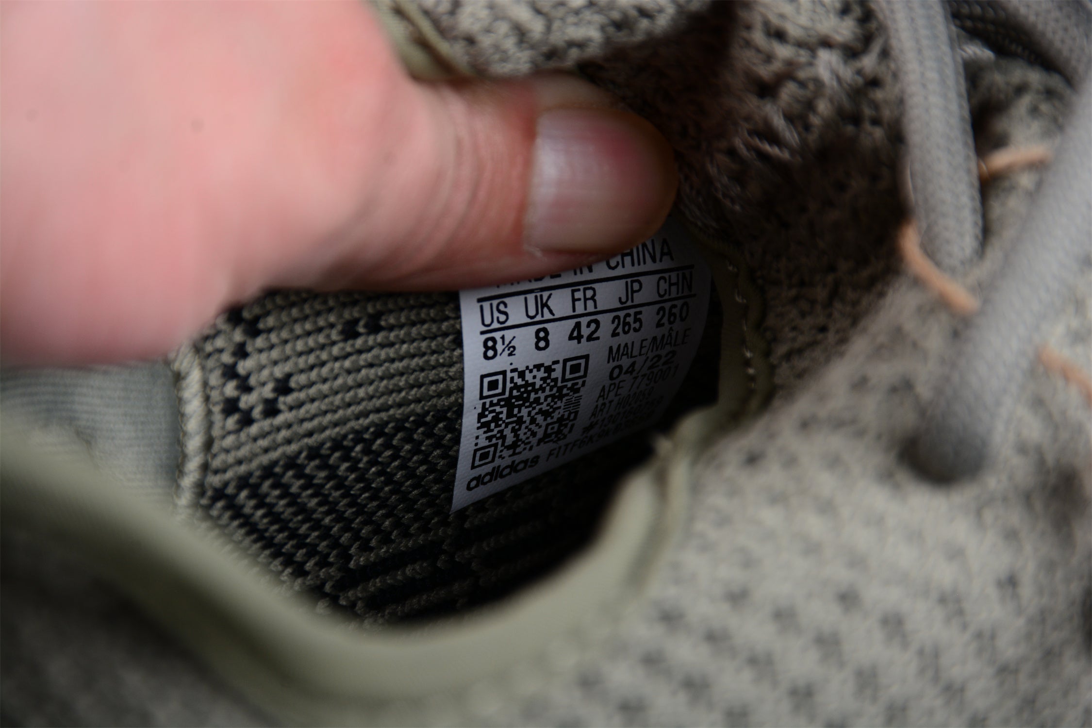 adidasMens yeezy 350 - Granite