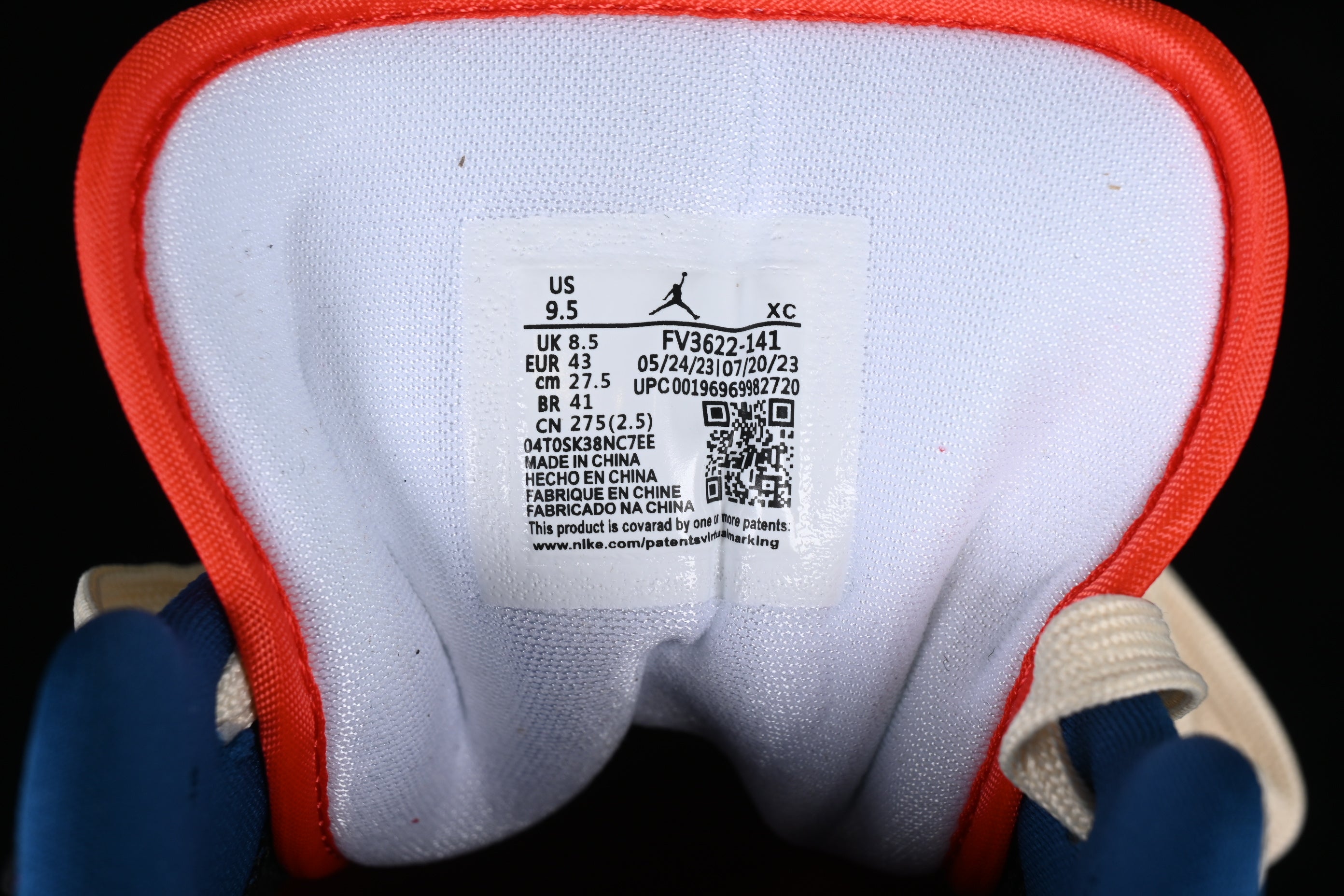 Air Jordan 1 AJ1 Low - Industrial Blue