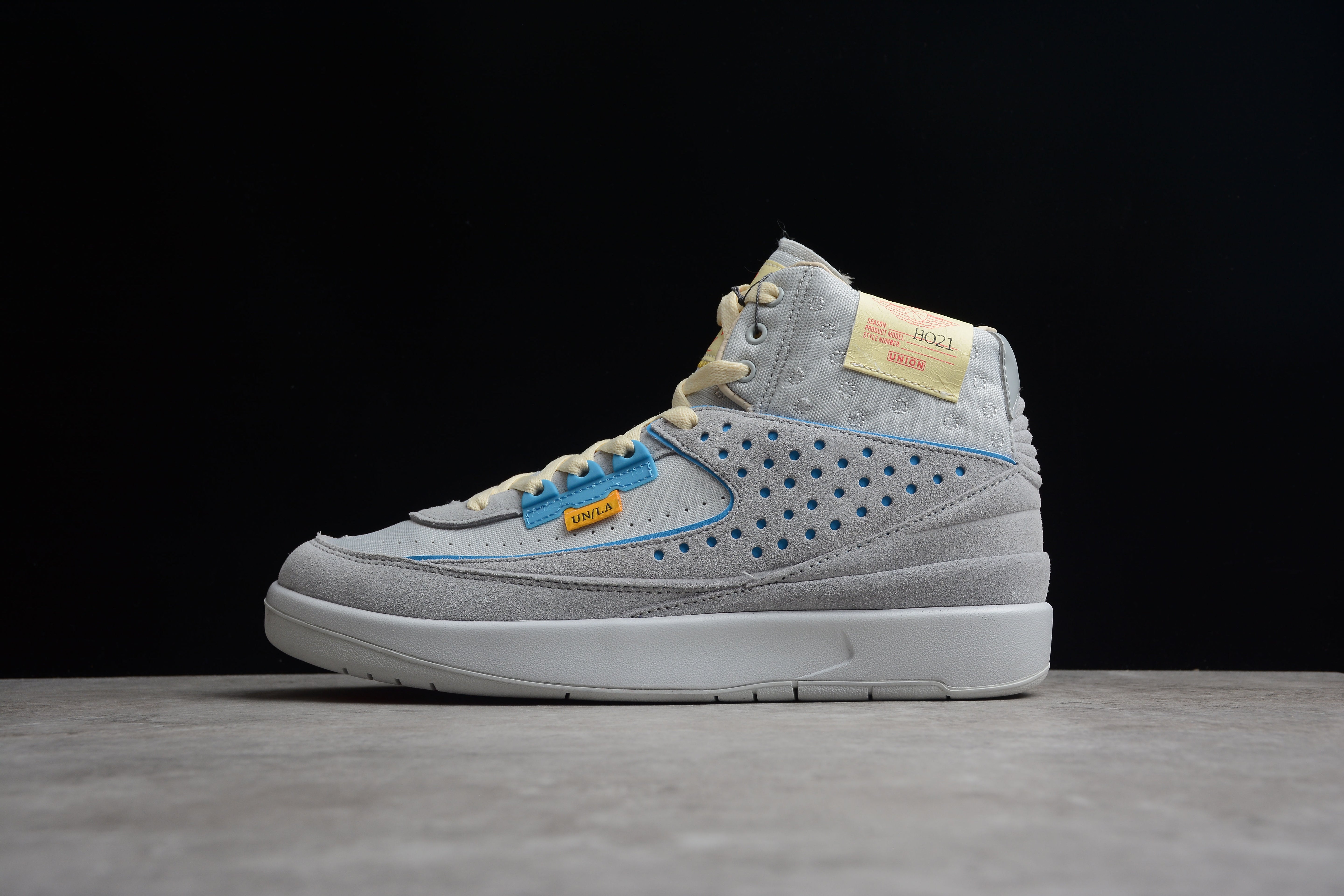 Air Jordan 2 AJ2 Union - Grey Fog