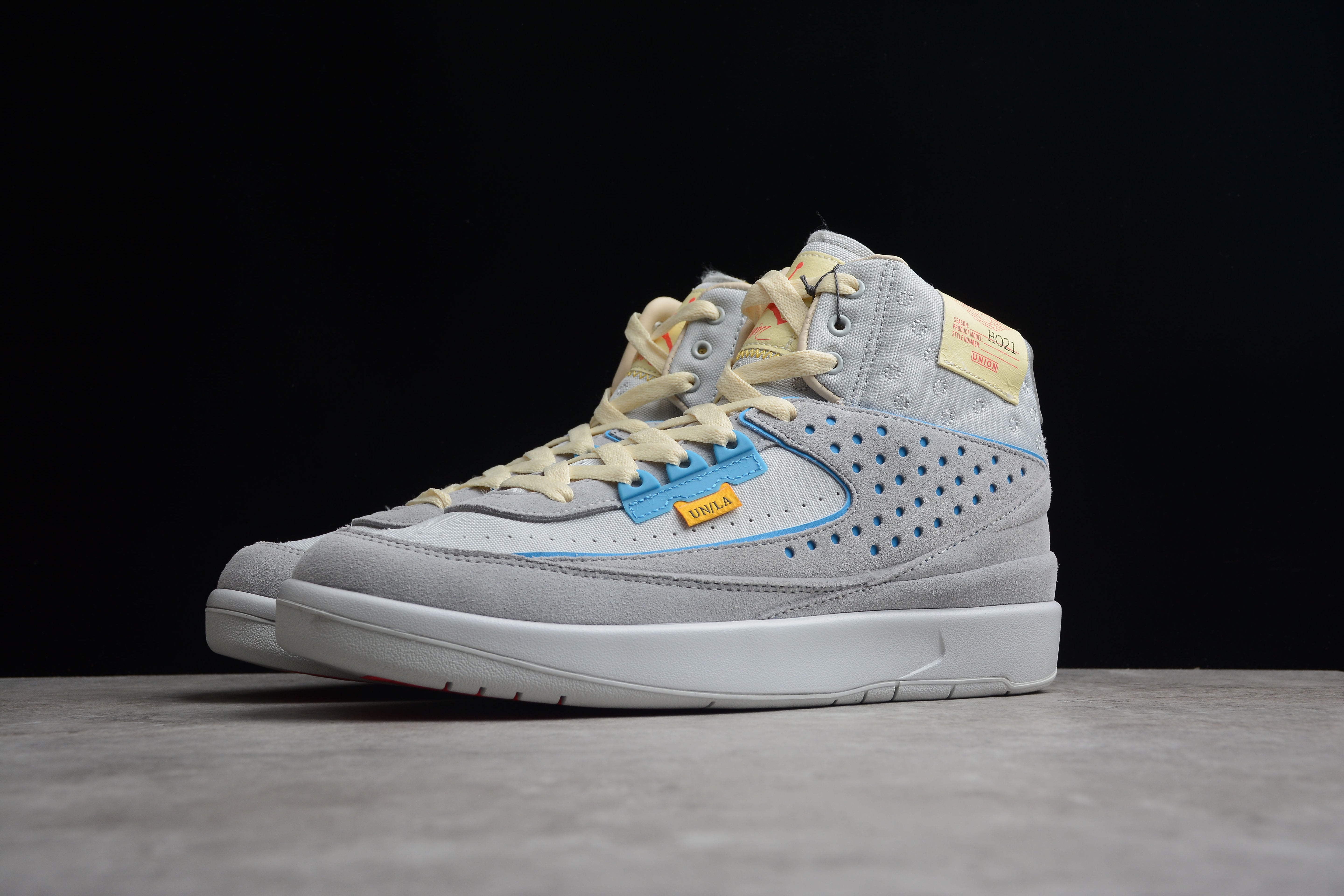 Air Jordan 2 AJ2 Union - Grey Fog