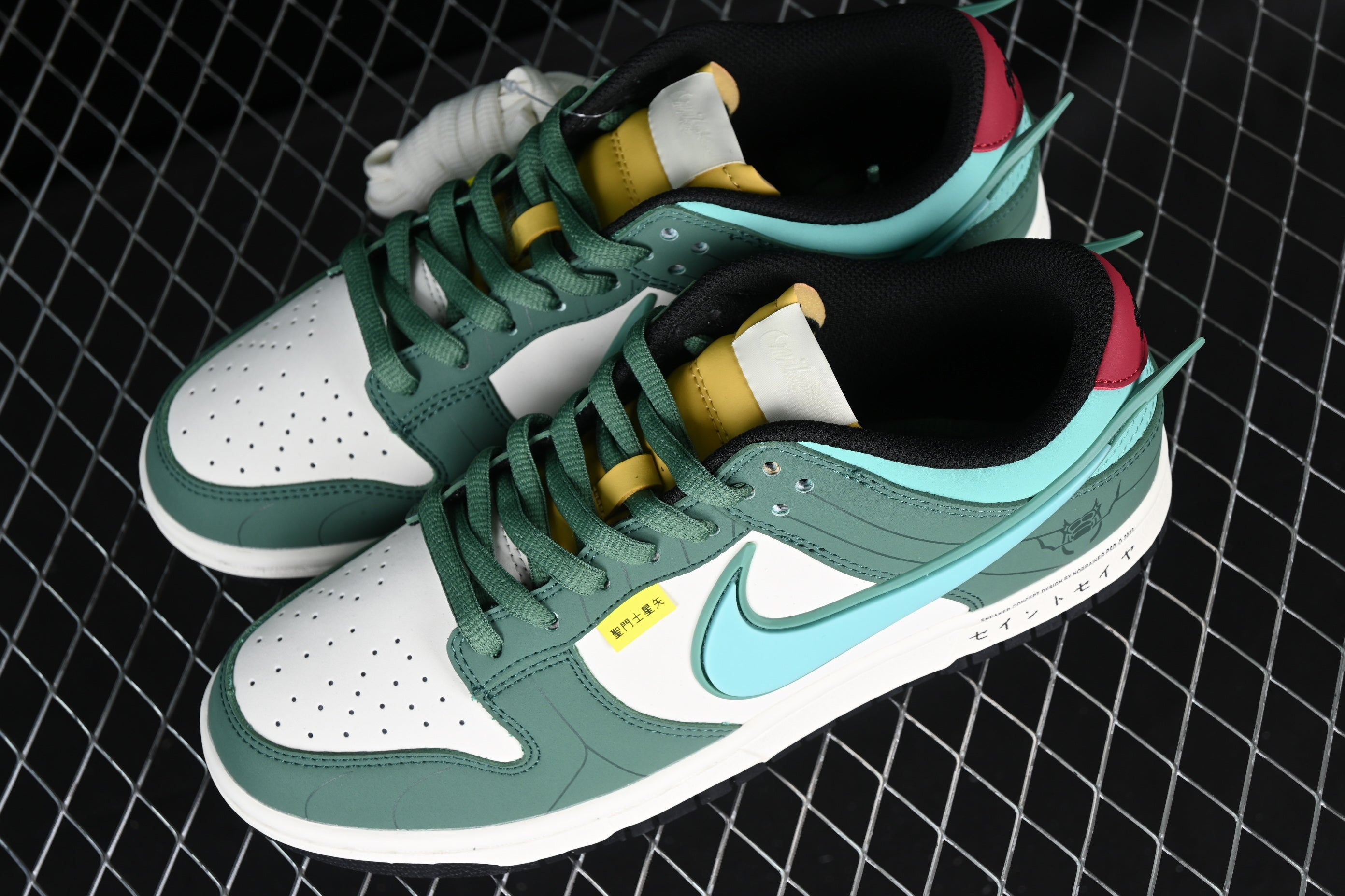 NikeMens SB Dunk Low Saint - Seiya Print