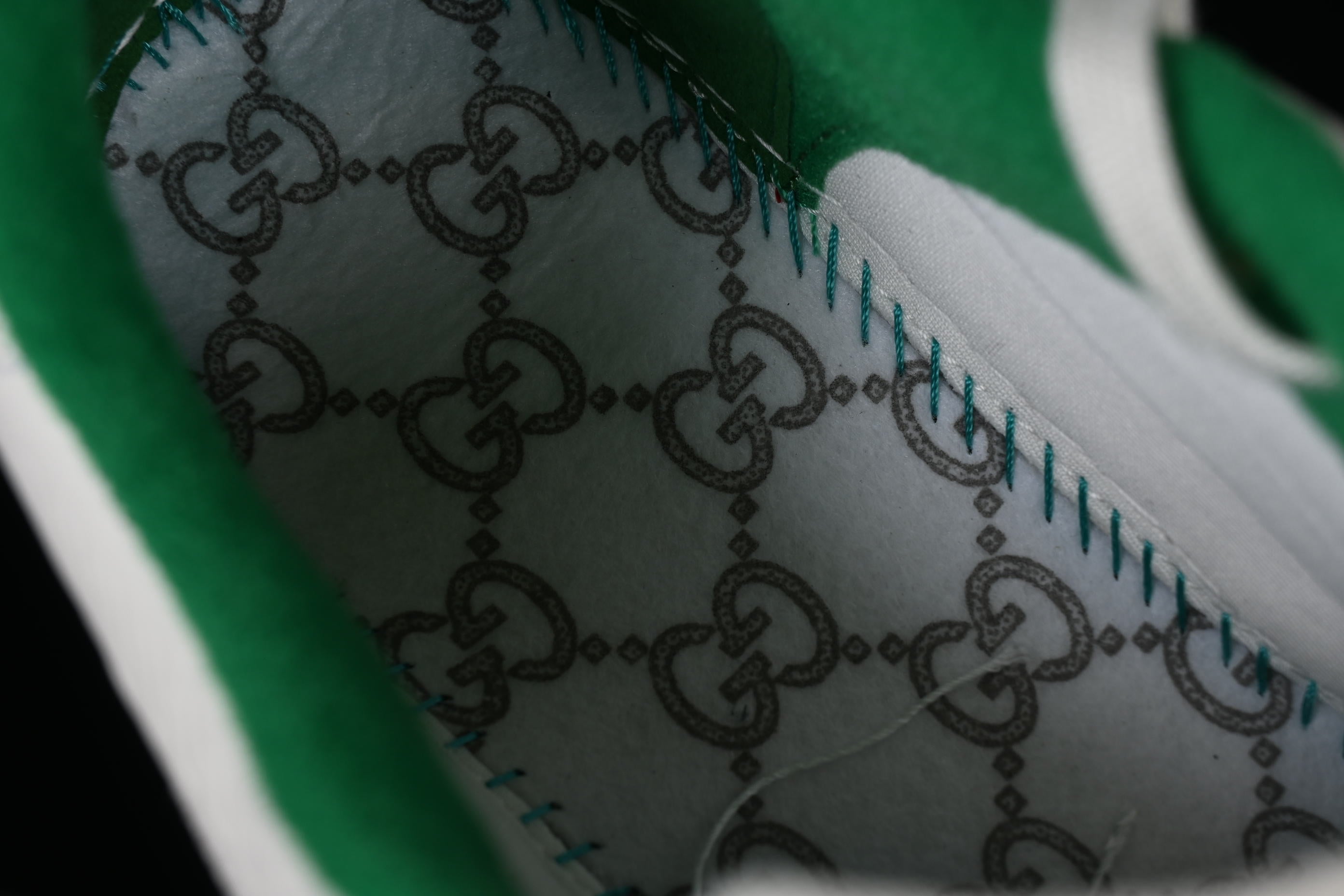 GucciUnisex Max 80 Leather - White/Green