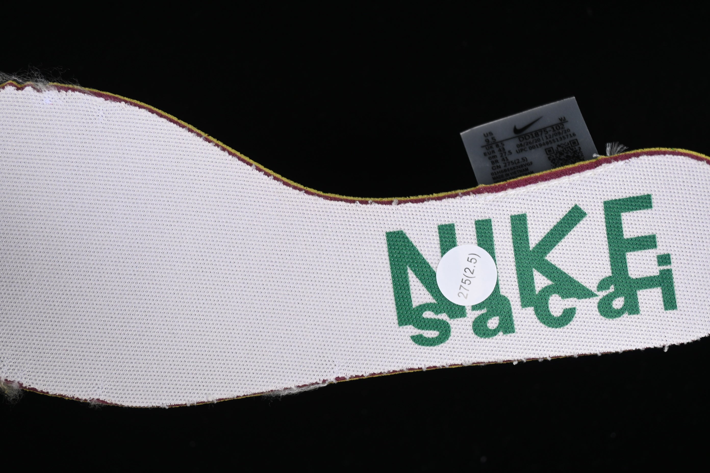 Sacai x NikeMens VaporWaffle - White/Green