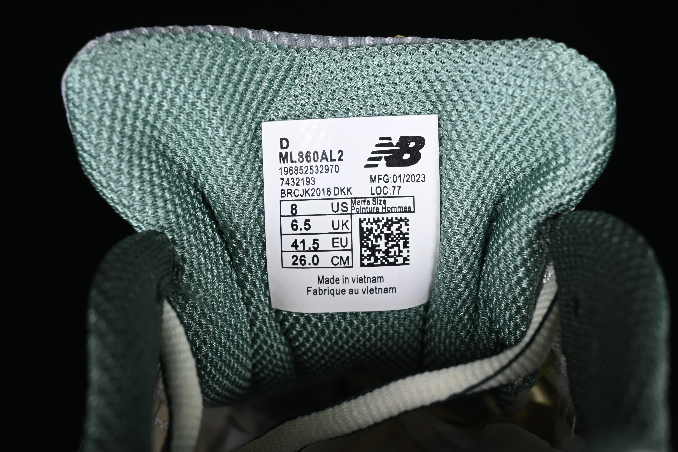 Aime Leon Dore x New Balance 860 V2 - Green Copper