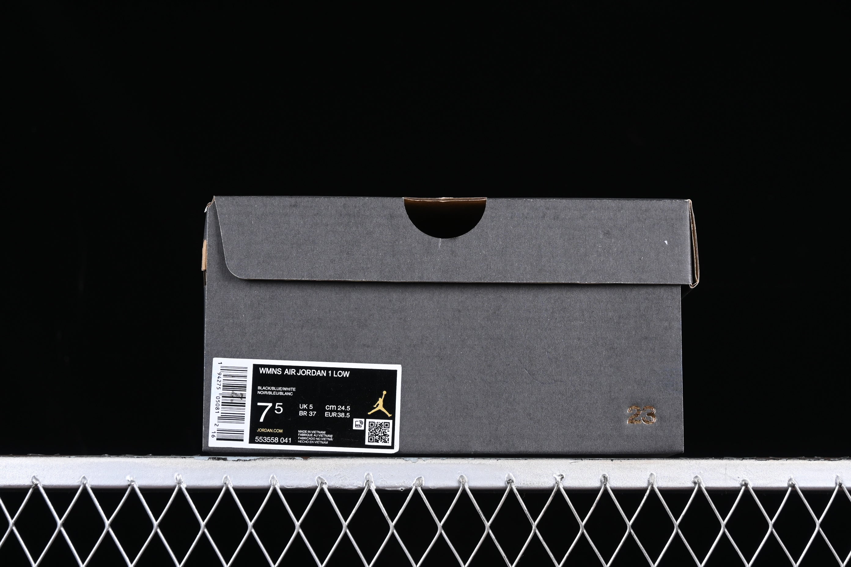 Air Jordan 1 AJ1 Low - Black University Blue