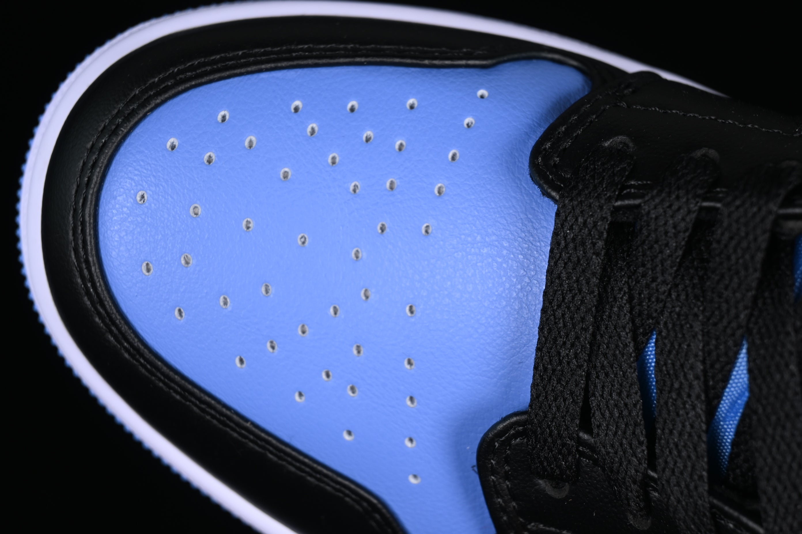 Air Jordan 1 AJ1 Low - Black University Blue