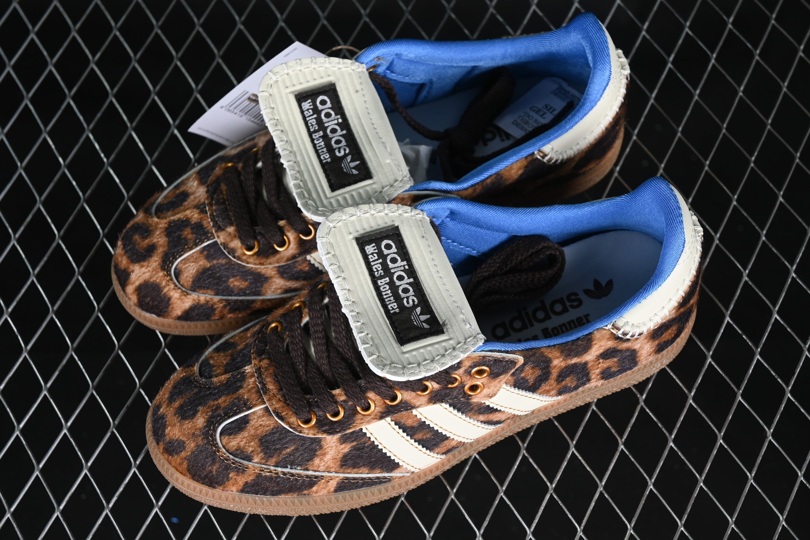 Wales Bonner x adidasMens Samba - Leopard Pony