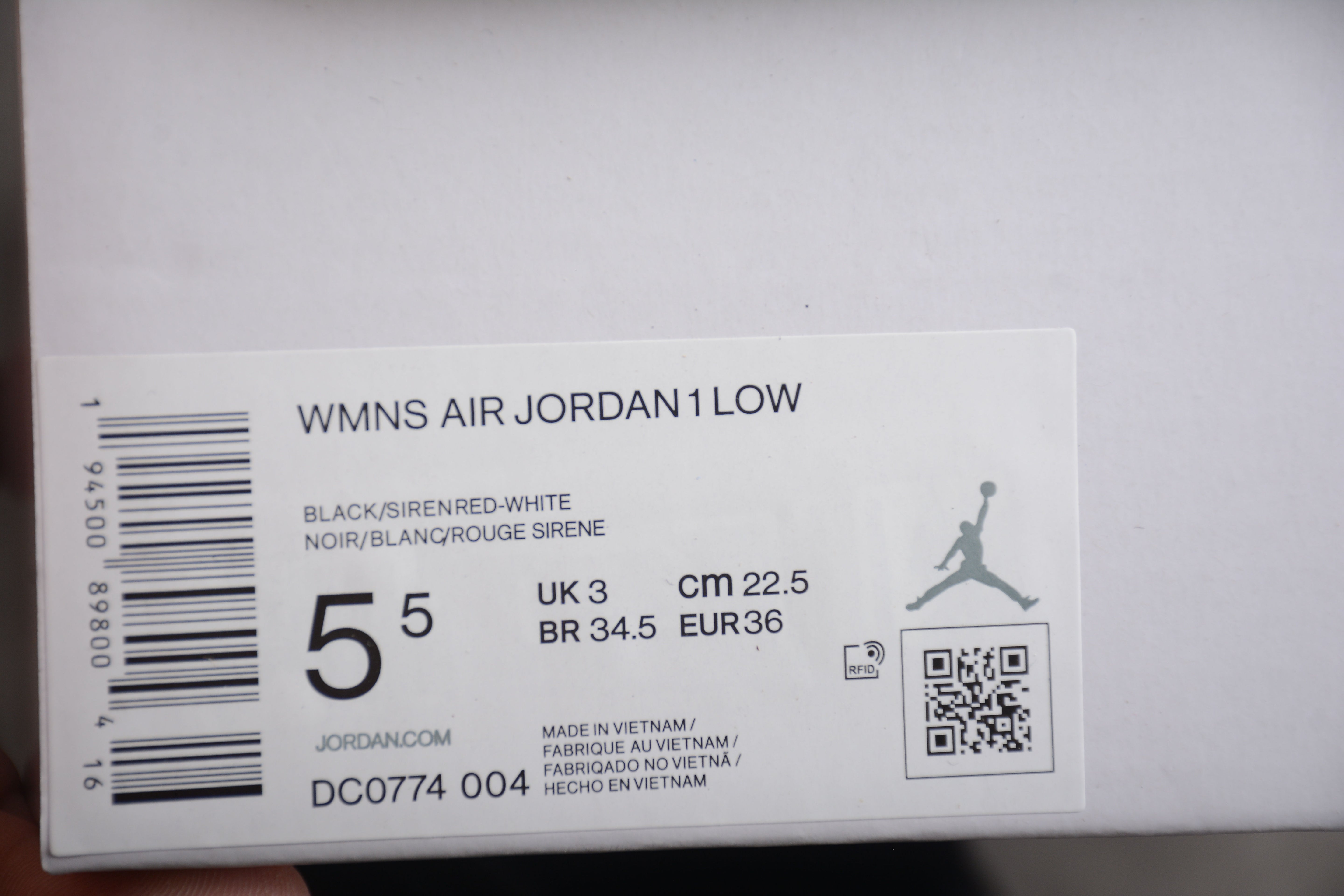 Air Jordan 1 Low - Siren Red