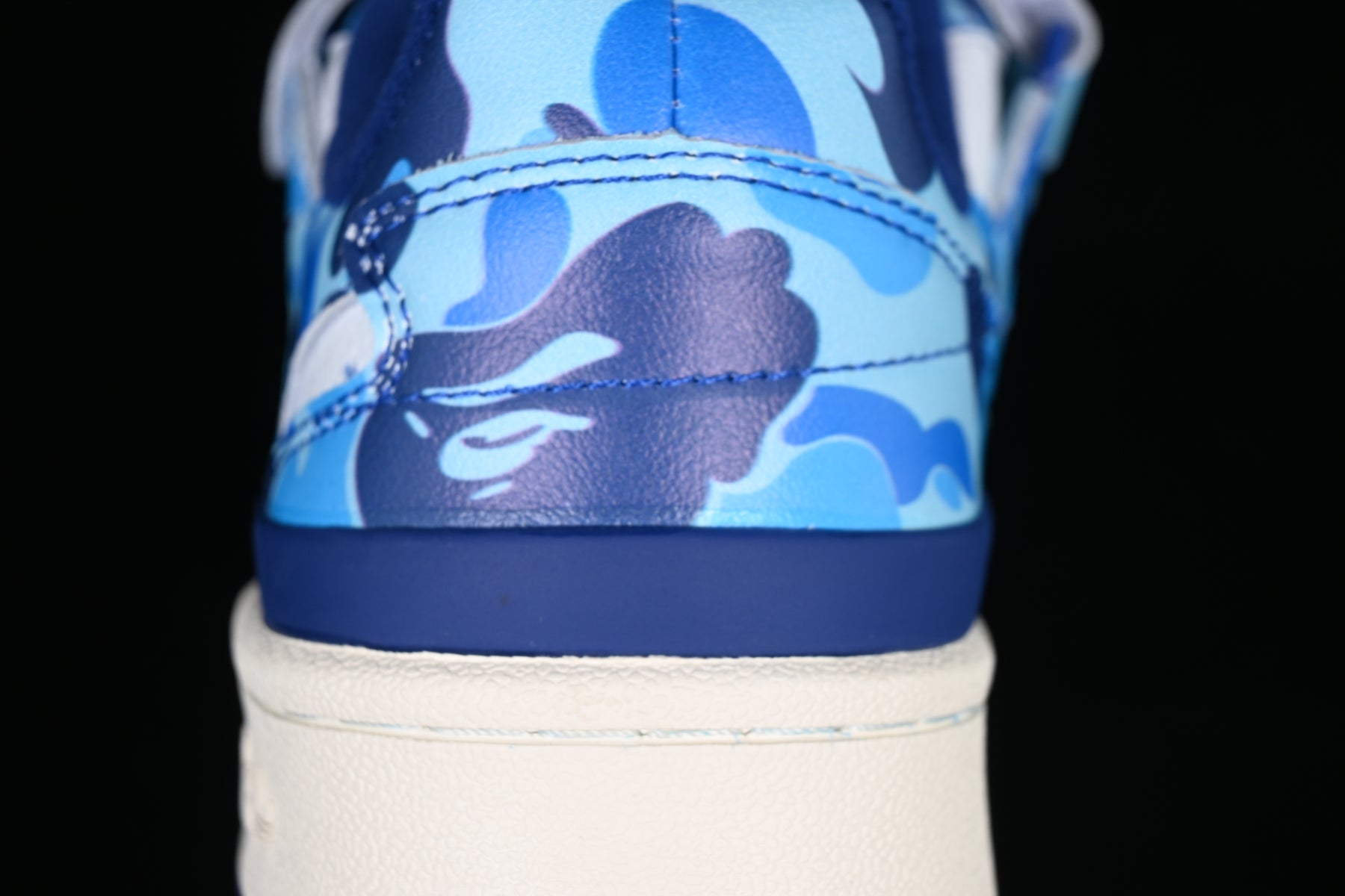 AdidasMens BAPE x Forum Low 84 30th Anniversary - Blue Camo