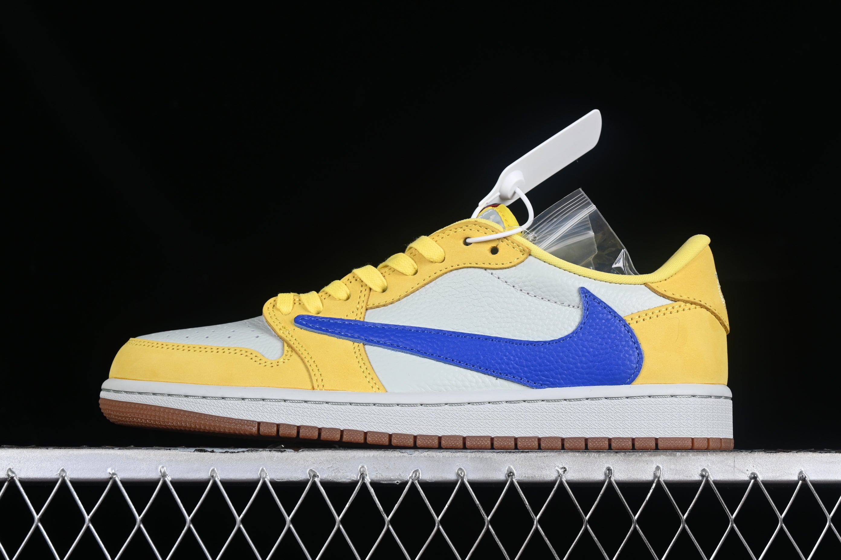 Travis Scott x Air Jordan 1 AJ1 Low - Canary