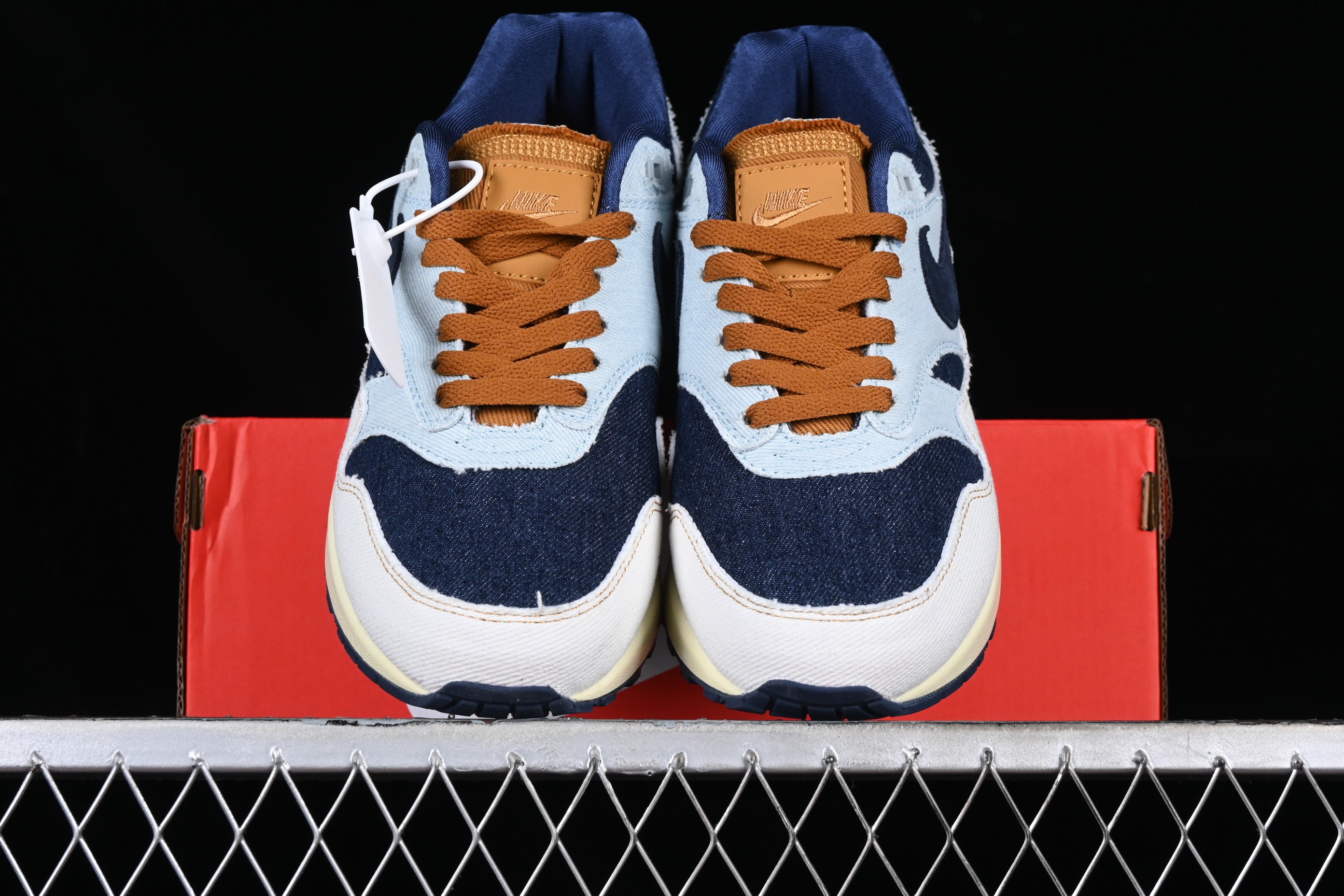 NikeMens Airmax 1 Aura AM1 - Midnight Navy