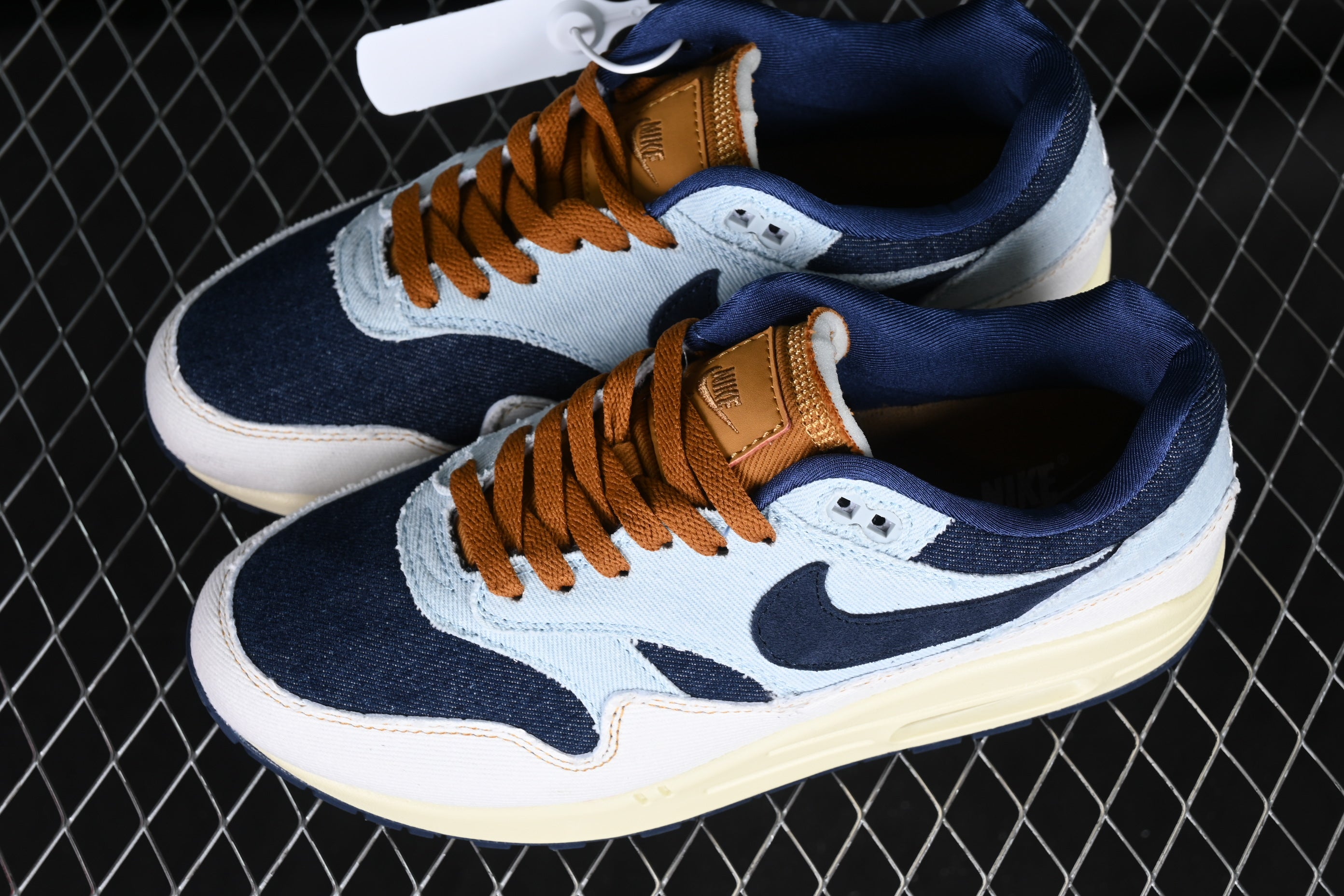 NikeMens Airmax 1 Aura AM1 - Midnight Navy