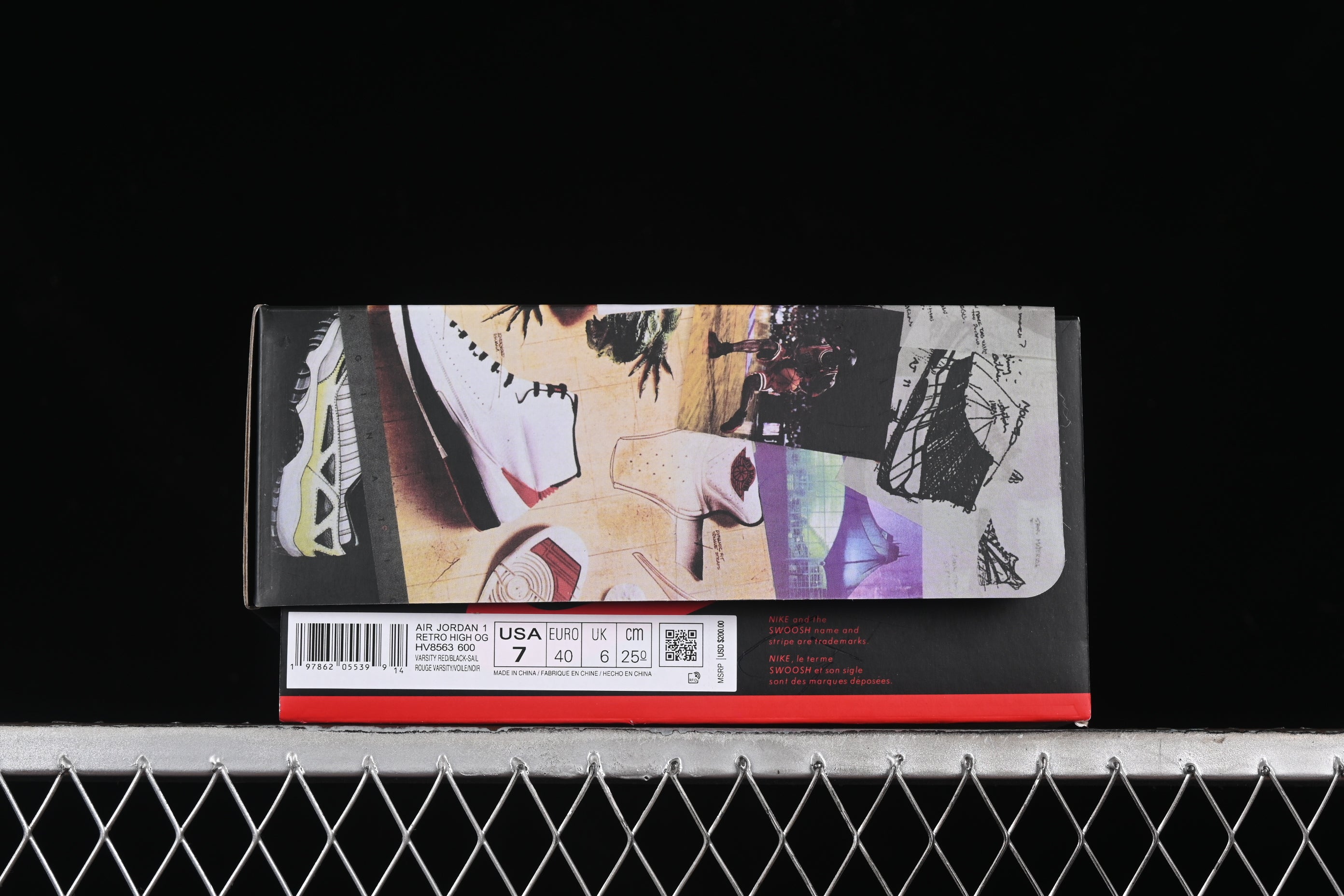 Union x Air Jordan 1 AJ1 Chicago - Shadow