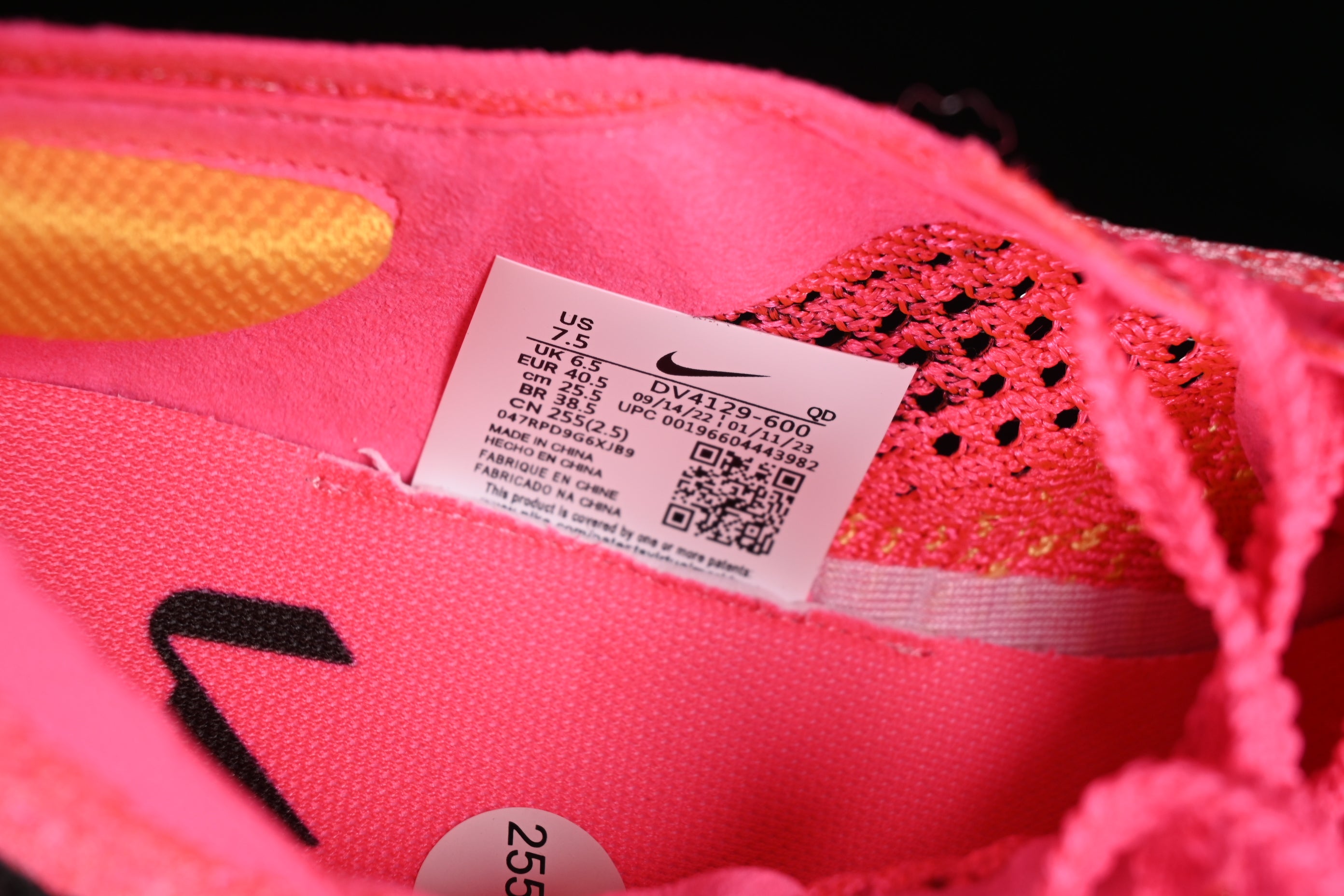 NikeUnisex ZoomX VaporFly Next 3 - Hyper Pink