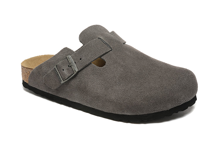 BirkenstockUnisex Boston Clogs - Grey