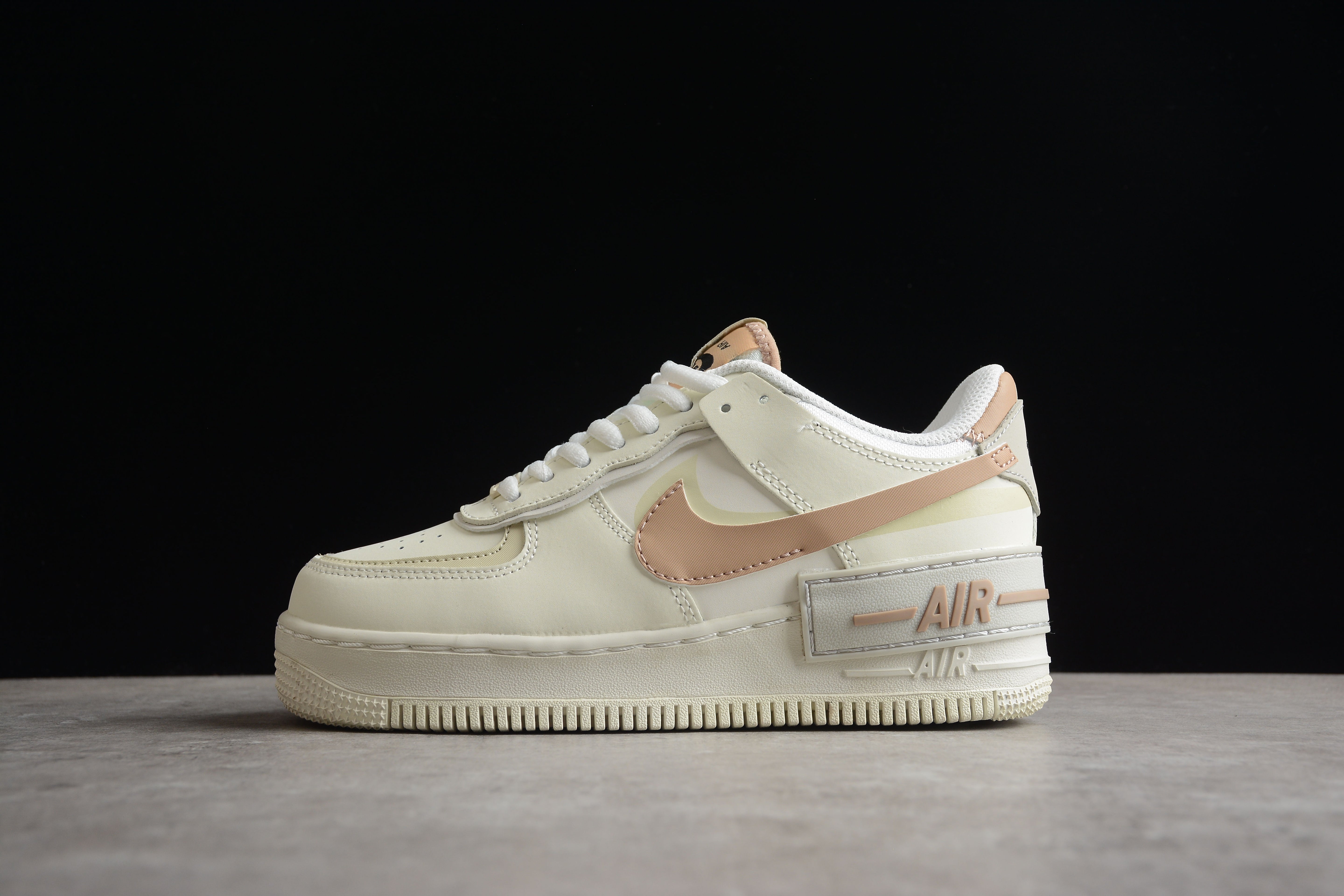 NikeUnisex Air Force 1 AF1 Low shadow - Light Bone