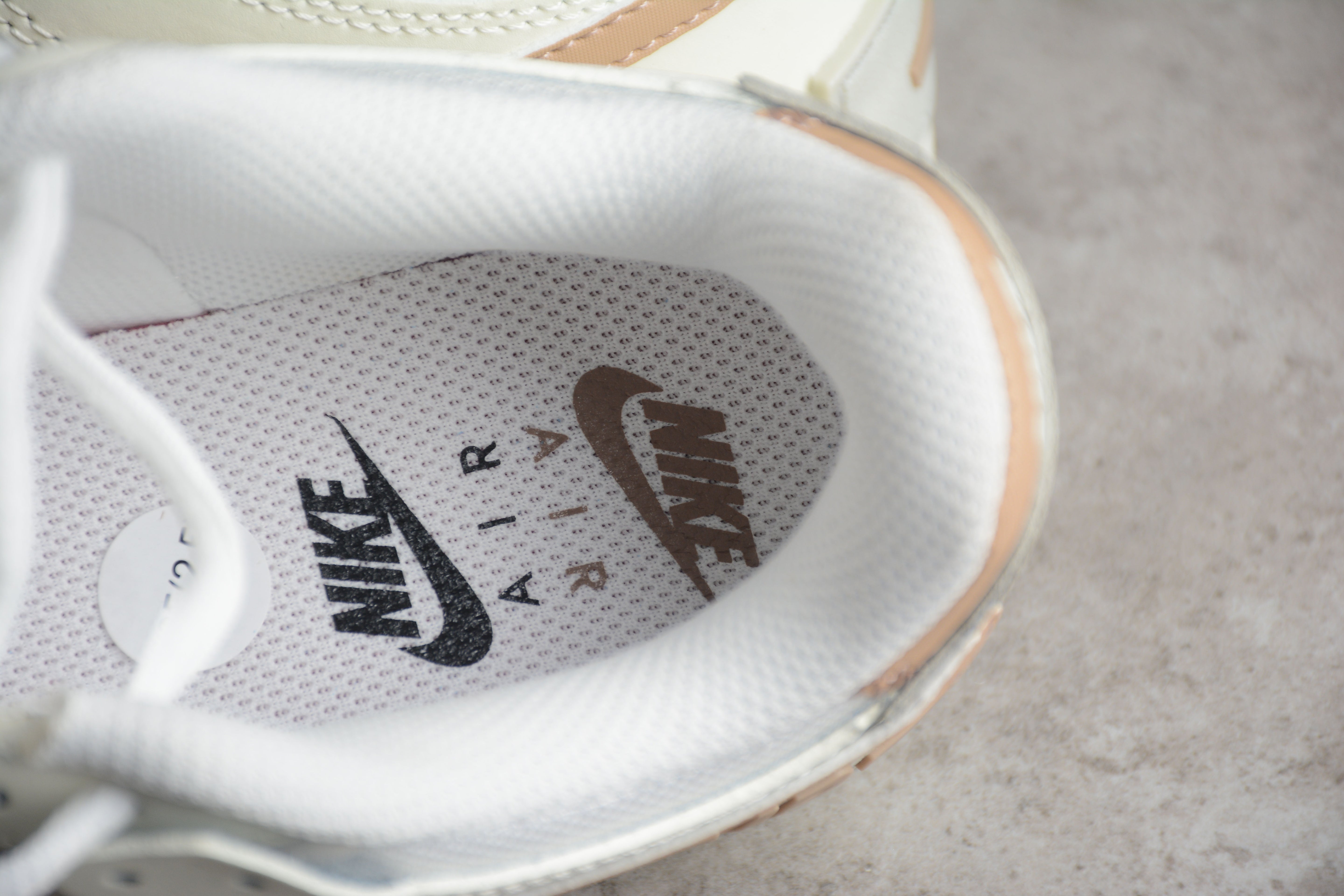 NikeUnisex Air Force 1 AF1 Low shadow - Light Bone