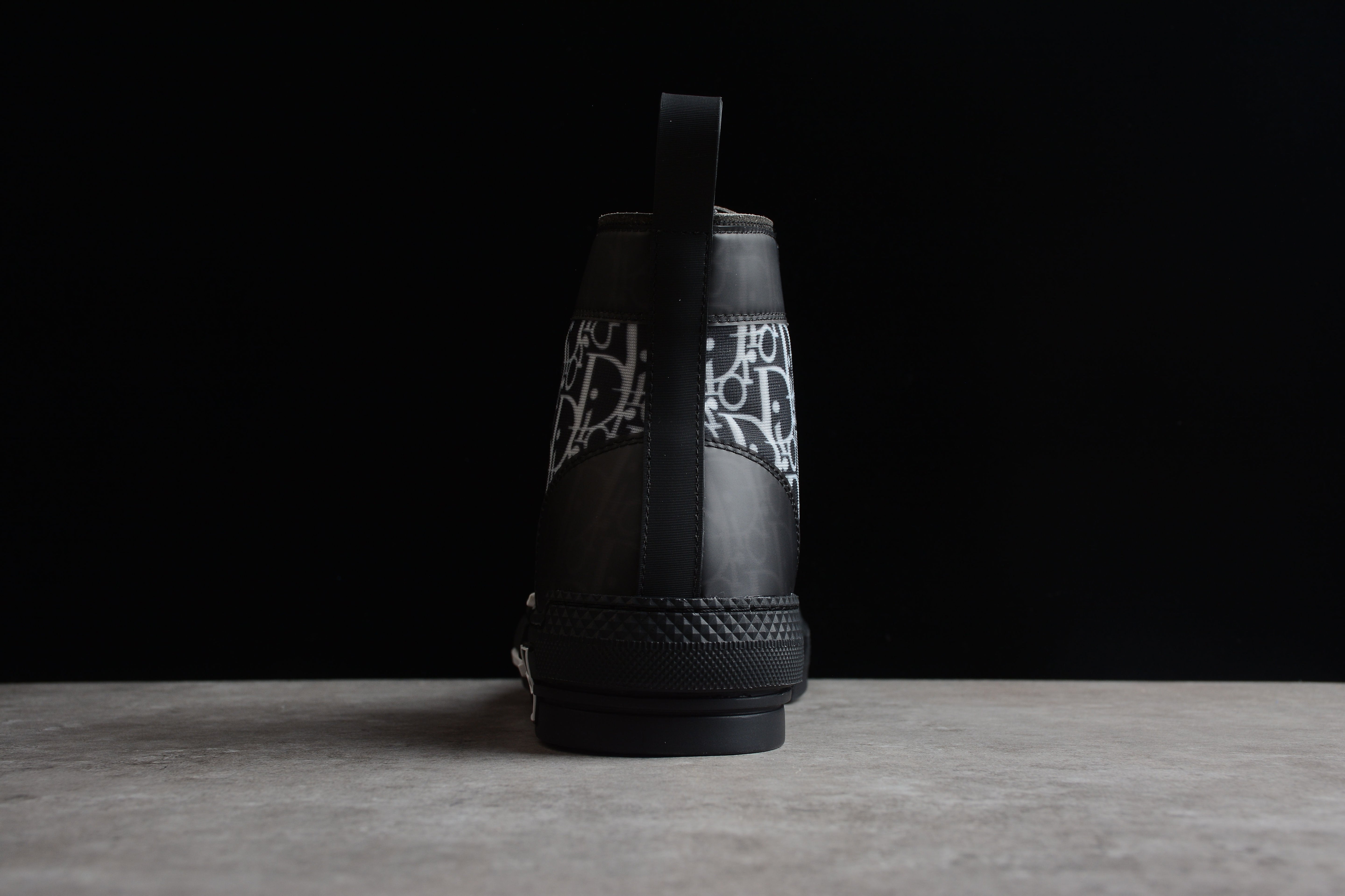 DiorUnisex B23 Oblique High Top - Black