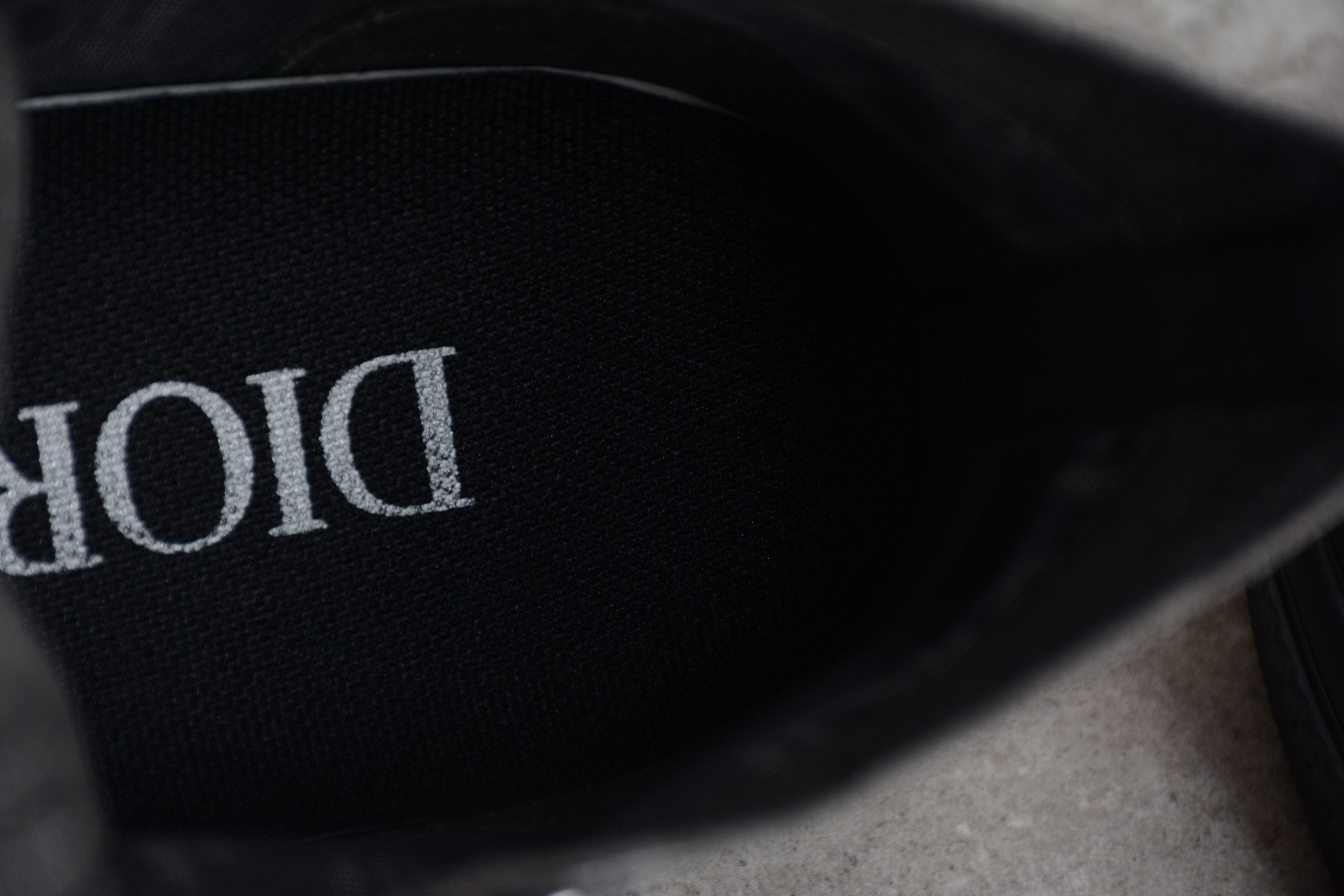 DiorUnisex B23 Oblique High Top - Black