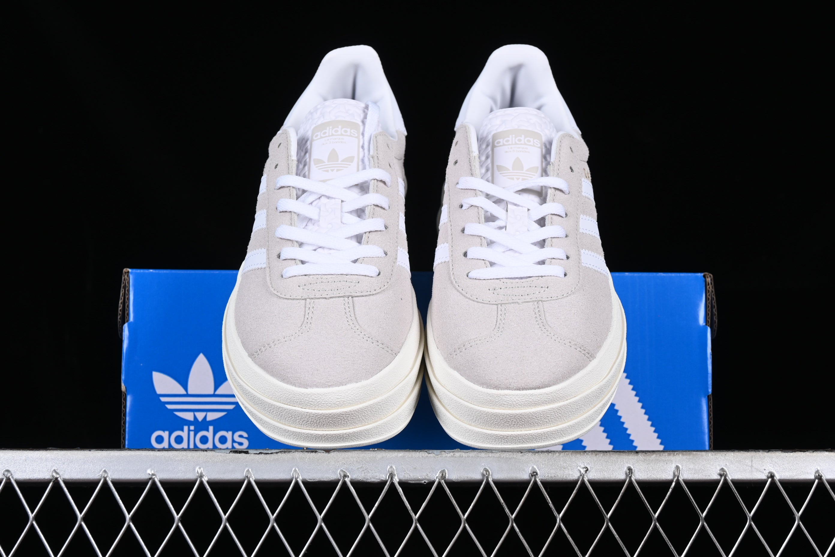 adidasMens Gazelle Bold - Grey