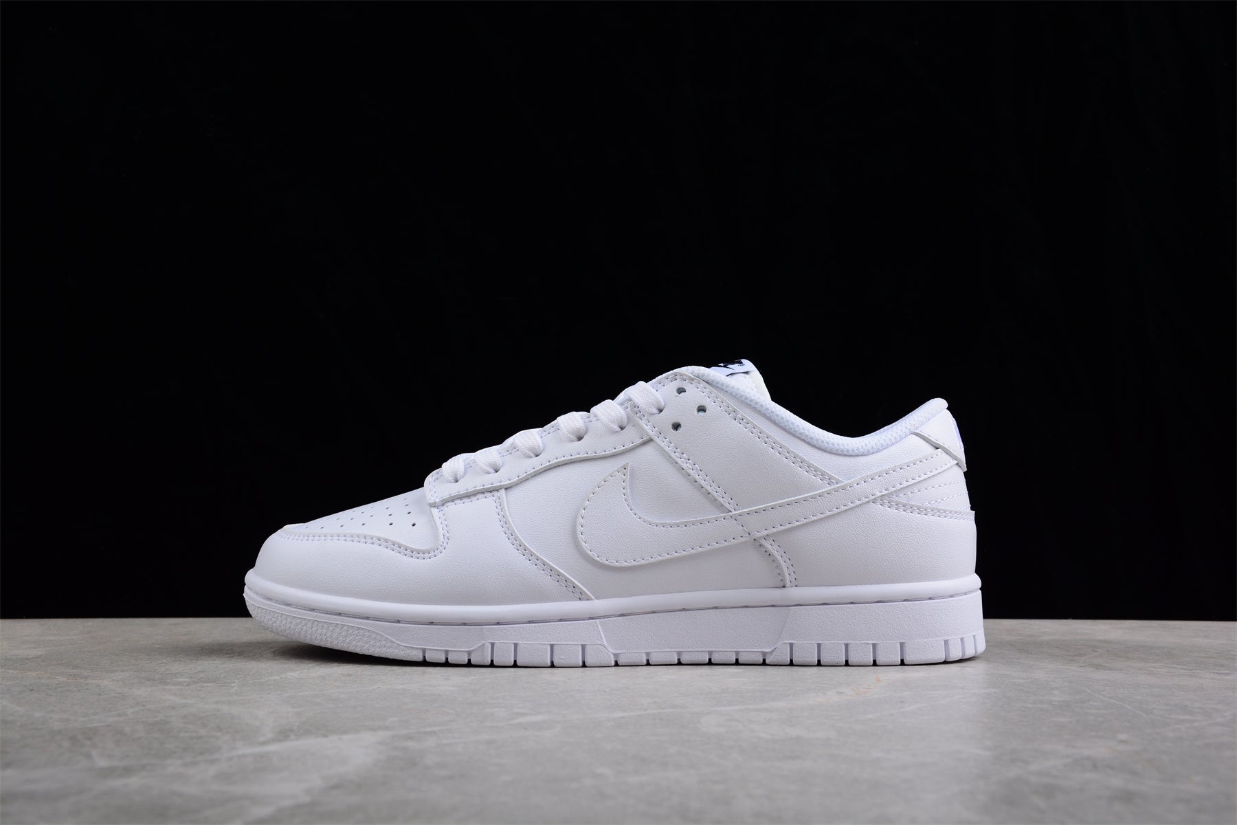 NikeMens Dunk Low - Triple White