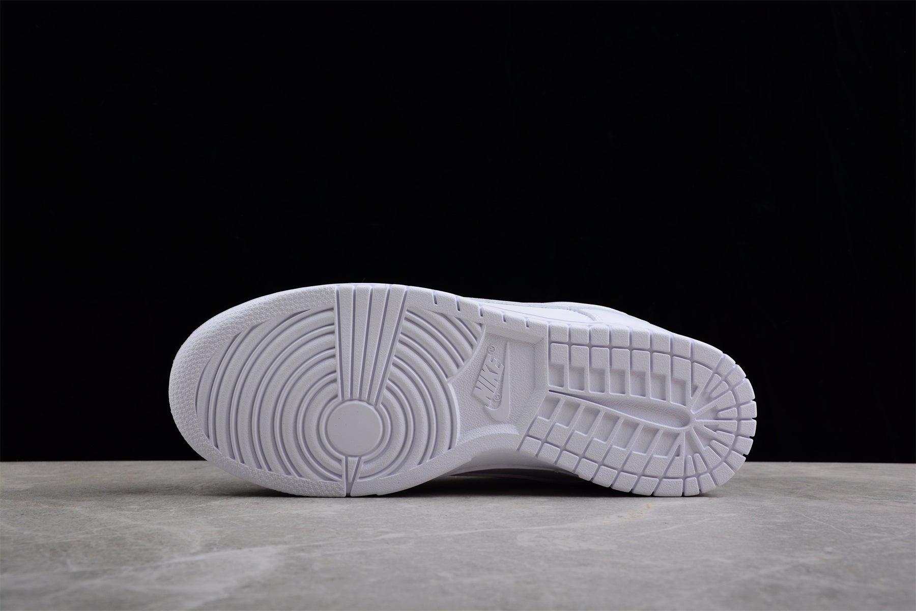 NikeMens Dunk Low - Triple White