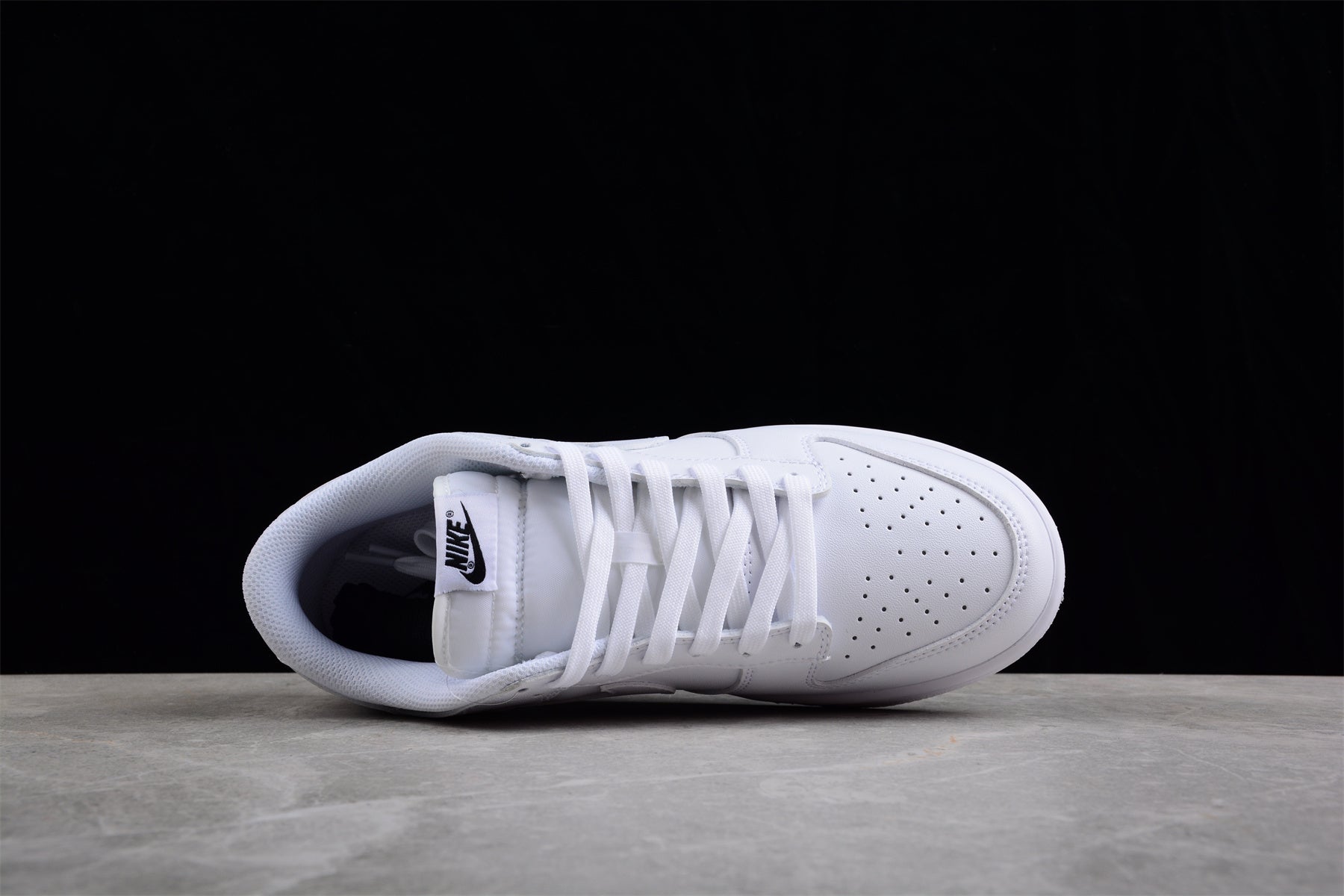 NikeMens Dunk Low - Triple White